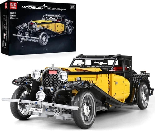 Mould King 13080 Vintage Vehicles Classic Car Static Model Building Block Toy