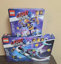 LEGO Movie 2 - 70849 Wyld-Mayhem Star Fighter New & 70848 Systar Party Crew- NIB