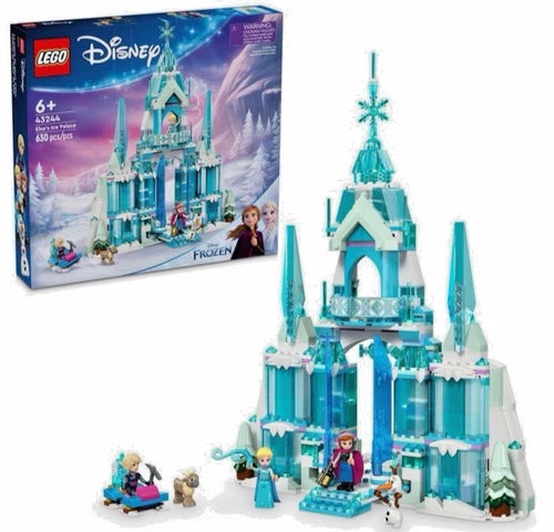 MEOW Disney Frozen Ice Castle Palace 43244 Complete Set Sealed 630 pcs Ages 6+