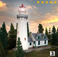 Walthers HO Scale ~ New 2026 ~ Eagle Point Lighthouse ~ Kit ~ 933-3665