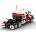 MOC-138325 Tech Semi-trailer Truck Model 1538 Pieces Dynamic Version