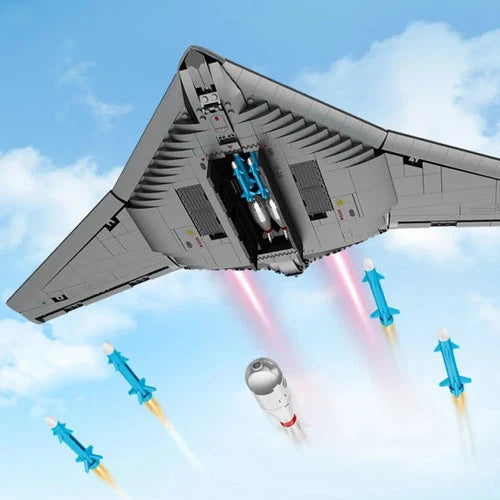 B-2 Stealth Ghost Bomber Building Block Set 1,162 Pieces GJ-B2SB