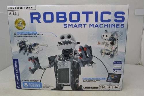 Thames & Kosmos Robotics Smart Machines STEM Kit builds 8 Robots for Kids 8+