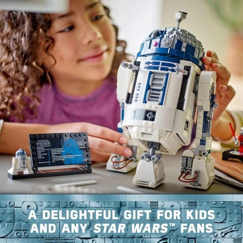 LEGO Star Wars R2-D2 Building Toy Set - Play or Display Star Wars Toy for Boys &
