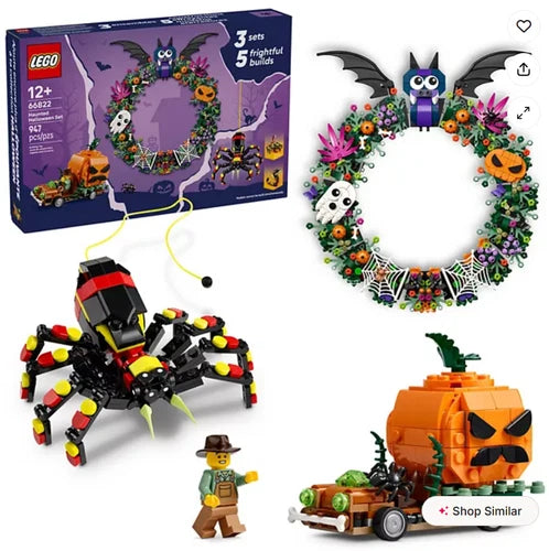 LEGO Haunted Halloween Set 66822 Building Kit (947 Pieces)