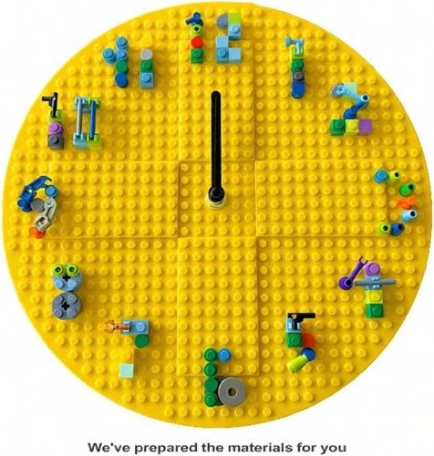 Hands-On STEM Learning Clock Kit for Boys 6-12 - Customizable Building Set