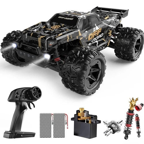 DEERC 9309E 1:16 RC Monster Truck 4WD 40KPH 2 Batteries Hobby Grade RC Car