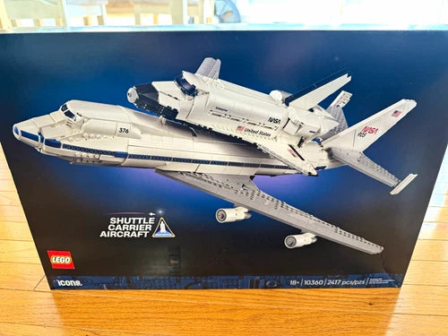 LEGO Icons Shuttle Carrier Aircraft 10360 NASA 2417 pcs 18+ Brick Separator