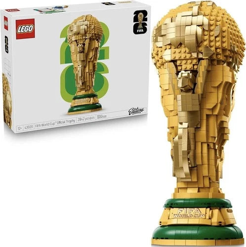 LEGO FIFA World Cup Trophy Set 2026 with Minifigure - Soccer Fans Collectible