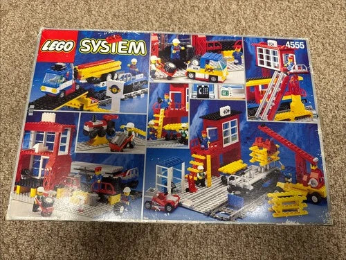 NEW LEGO 4555 Cargo Station 9V Trains 1995 Freight Loading Crane Sealed Retired