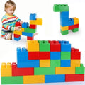 Giant Building Blocks Set for Toddlers - 24 PCS Plastic Stacking Toys