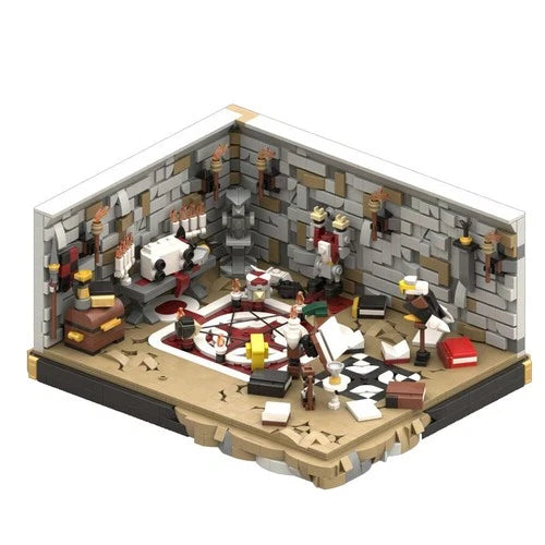 Altar Summoning Ritual Scene 1810pcs Building Bricks Construction Toy