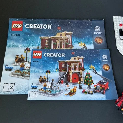Lego Creator: Winter Village Fire Station (10263) Complete