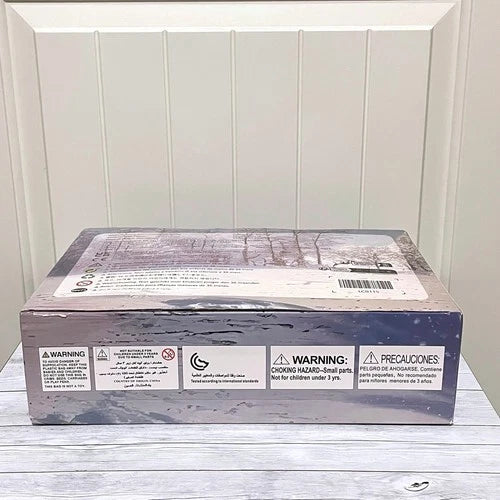Christmas Story Snow Home Building Block Set Holiday Cabin New in Sealed Box