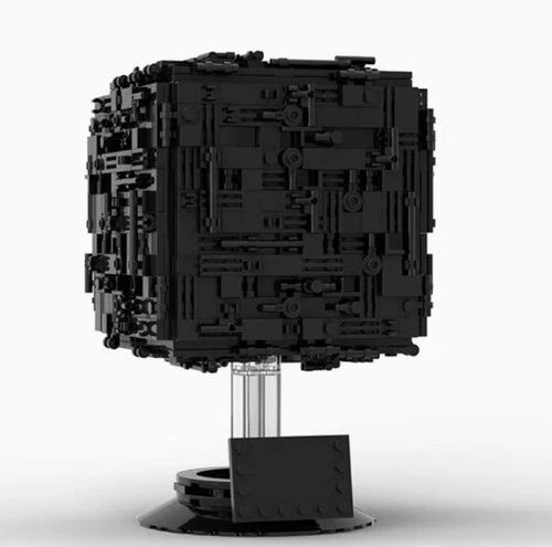 Borg Cube Spaceship Sci-Fi Model Building Block Toy Set 812PCS
