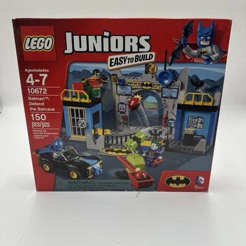 LEGO Juniors: Batman - Defend the Batcave (10672) *NEW* 150 Pieces DC Comics