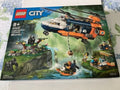 LEGO JUNGLE EXPLORER HELICOPTER @BASE CAMP 60437 RETIRED NIB W/DAMAGE AREAS
