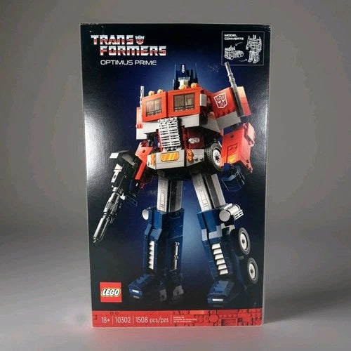LEGO Icons Transformers Optimus Prime Building Set 10302