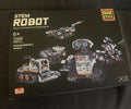 5in1 STEM Robot Building Kit for Kids 6-14+, APP & Remote Control STEM Robot
