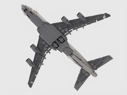 MOC-160693 Boeing 747 aircraft building blocks Toys Birthday Gift set