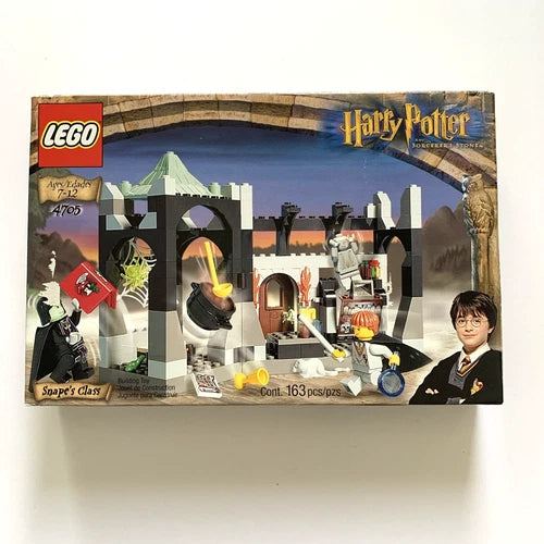 New Lego 4705 Harry Potter Snape's Class 2001 Building Set 163 Pieces