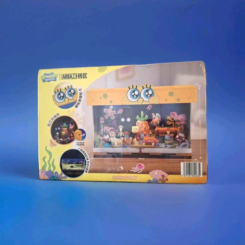 Area-X Spongebob Bikini Bottom Tank Building Blocks Sealed