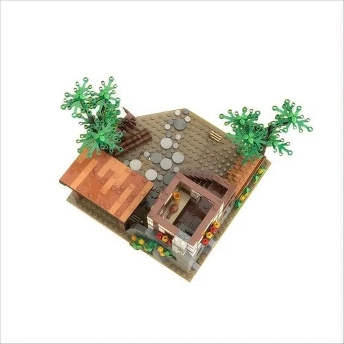 MOC-134494 Archery Range Expansion for Lion Knight Castle Building Set 908 Parts