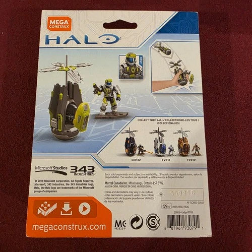 HALO MEGA CONSTRUX OPERATION GUILLOTINE DROP POD ODST GCM33