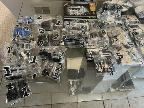 Building Block Set ShineYU YC-QC007 Mercedes Benz ACTROS Heavy Semi RC 2949pcs