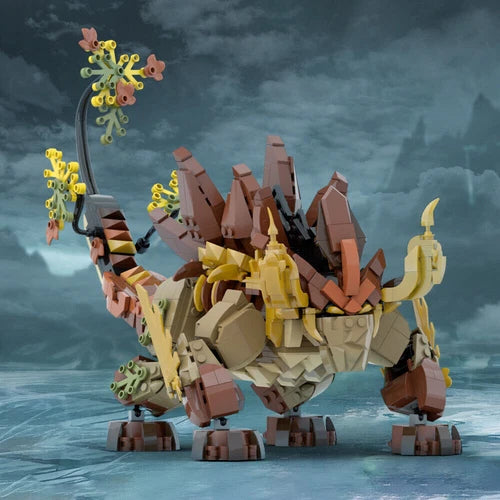 Dragon Creature MOC Building Blocks Set 987pcs Fantasy Model Bricks Toy for Men