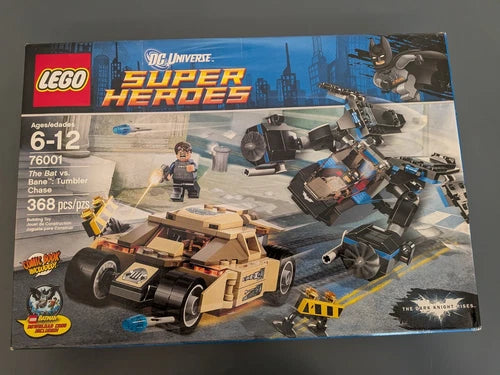 MEOW 76001 DC Comics Super Heroes: The Bat Vs. Bane: Tumbler Chase NIB sealed