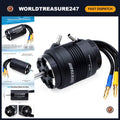High-Performance 3660 2150KV Brushless Motor 4-Pole 5mm Shaft Water Cooling for