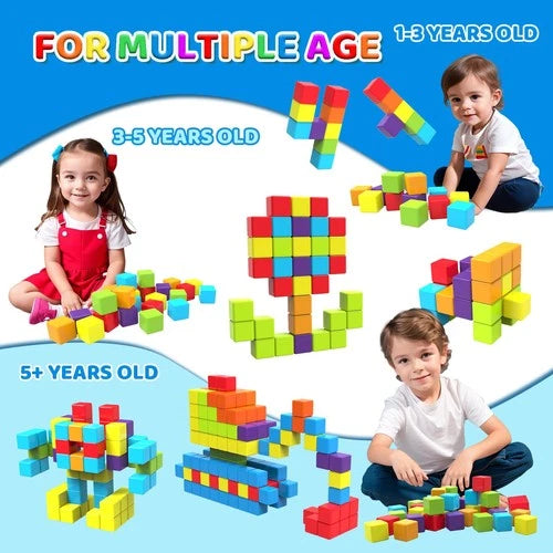 Pairez Toys Magnetic Building Blocks Multicolor 36 Pieces
