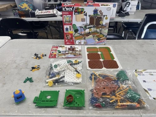 Knex Mario Multiple Building Sets Sealed Bags K’nex Opened Boxes