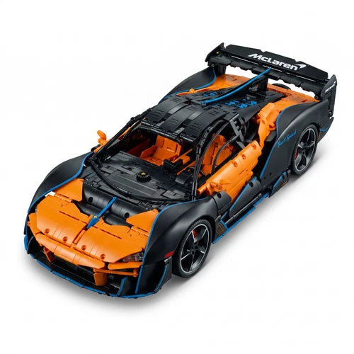Technic 1:8 McLaren P1 Hypercar Building Set Gift for Adult Racing Fans 3862 PCS