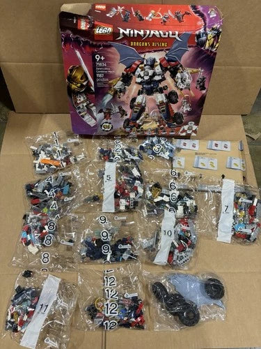 LEGO NINJAGO: Zane's Ultra Combiner Mech (71834) - Complete, Opened, Sealed Bags