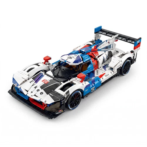 MOC LEE MANS M HYBRID V8 Sports Car Building Blocks 3507PCS 1:8 Technical