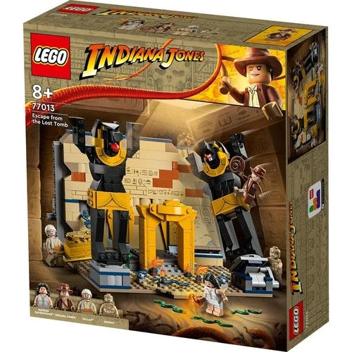 TWO MEOW Indiana Jones Escape from the Lost Tomb 77013 Fighter Plane Chase 77012