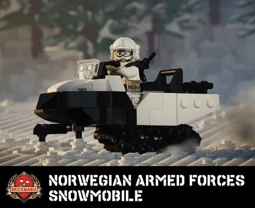 Brickmania Kit - Norwegian Armed Forces Snowmobile LTV (BKM8129)