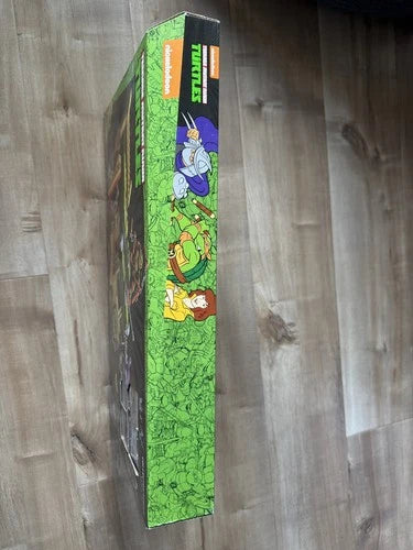 TMNT TEENAGE MUTANT NINJA TURTLES MEGA BLOKS CLASSIC PARTY WAGON w/ FIGURES NEW