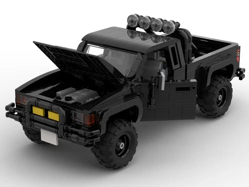 MOC-66079 Marty's pickup truck DIY Model building blocks Toys Christmas gift