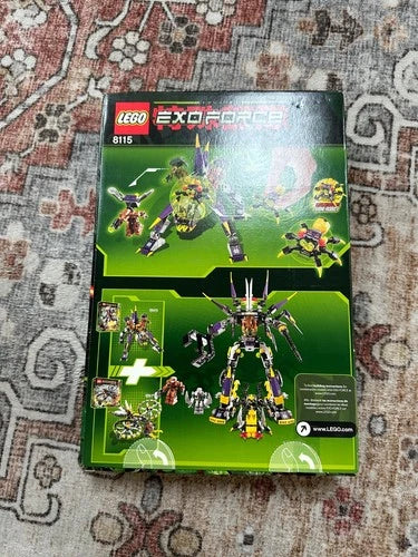 SEALED NEW LEGO Exo-Force Dark Panther 8115 Anime mech robot vintage Purple