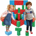 pc Jumbo Corrugated Cardboard Building Blocks 3 Sizes Stackable Kids Toy