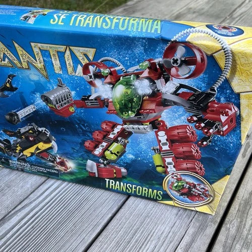 Lego 8080 Atlantis Undersea Explorer Retired 2010 Sealed *Box Wear*