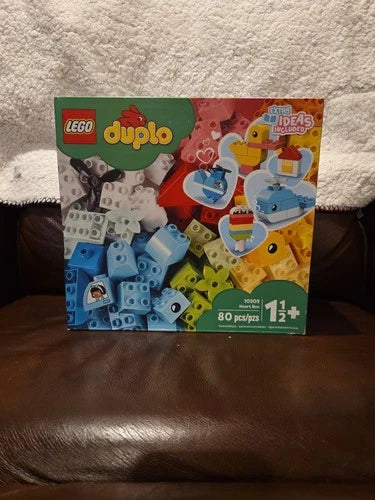 LEGO (10909) DUPLO: Classic Heart Box Building Block Set - New Sealed Retired