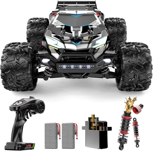 DEERC 308E Brushless High 55KM/H Remote Control Car 1:18 4WD Off-Road RC Truck