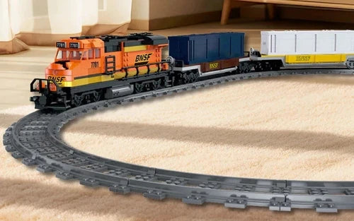 XMORK #025113 - Burlington Train Set - Building Block Set