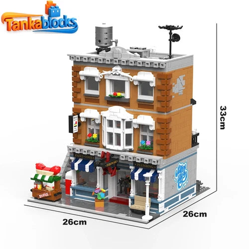 MOC Hardware Store Fixer Upper House building blocks birthday toys gift 3642 pcs