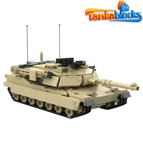 MOC-84123 M1 Abrams main battle tank building blocks Birthday Christmas gift