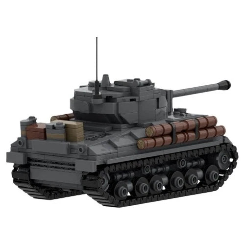 MOC-176967 Sherman M4A2E8 DIY Model building blocks Toys Christmas gift